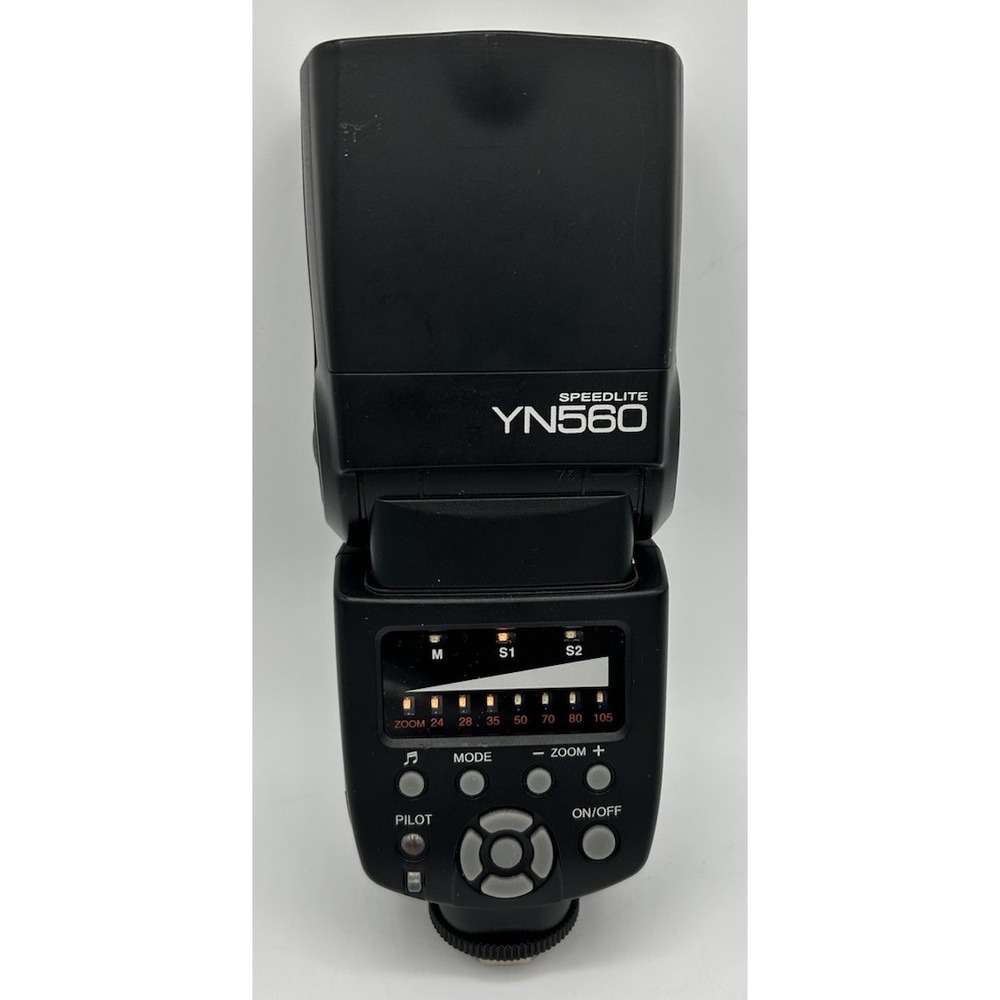 Yongnuo Speedlite YN560 Mount Camera Flack‎ Black Tested Works
